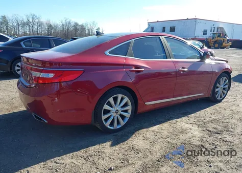 2014 Hyundai Azera Limited из США, поврежденный, VIN KMHFH4JG2EA388853